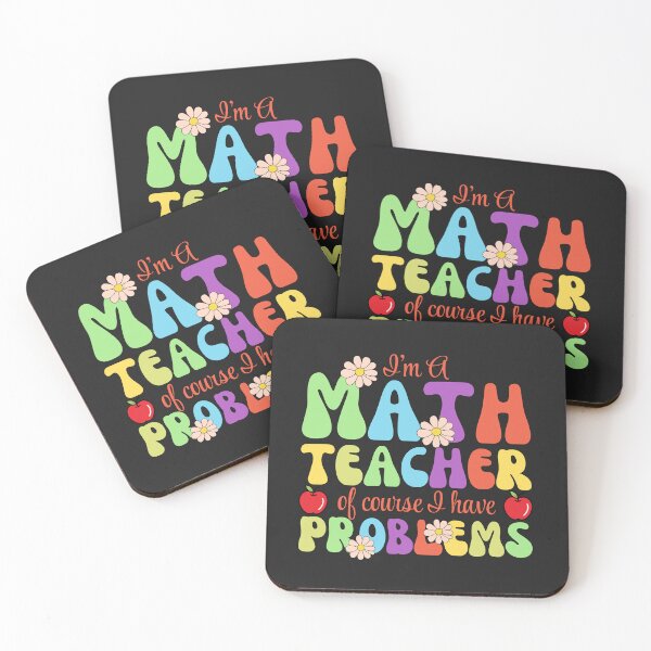 Item preview, Retro Math Teacher, Of Course I Have Problems designed and sold by AlienOccupation.