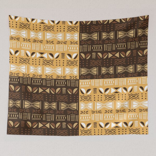Item preview, African mud cloth Bogolan design designed and sold by Wolagno.