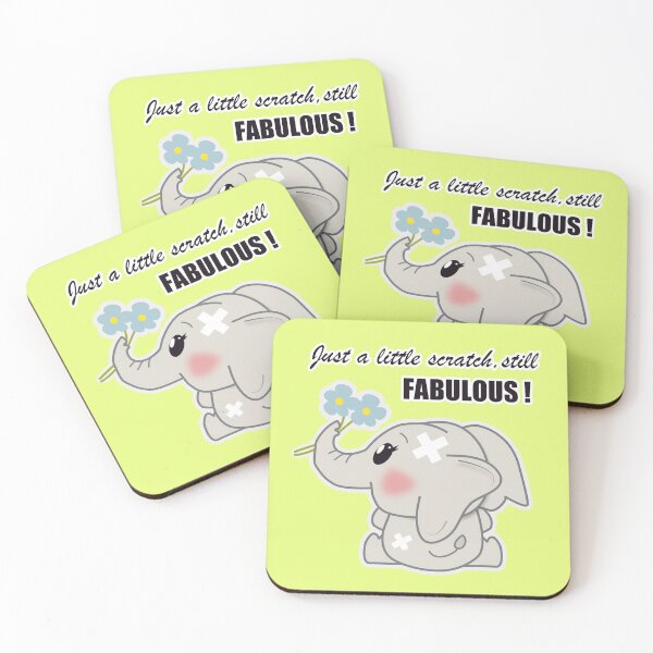 Item preview, Kiana Cute & Adorable Baby Elephant  - Just little scratch, still FABULOUS designed and sold by NAMITRA.