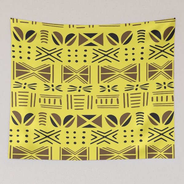 Item preview, African mud cloth Bogolan design designed and sold by Wolagno.