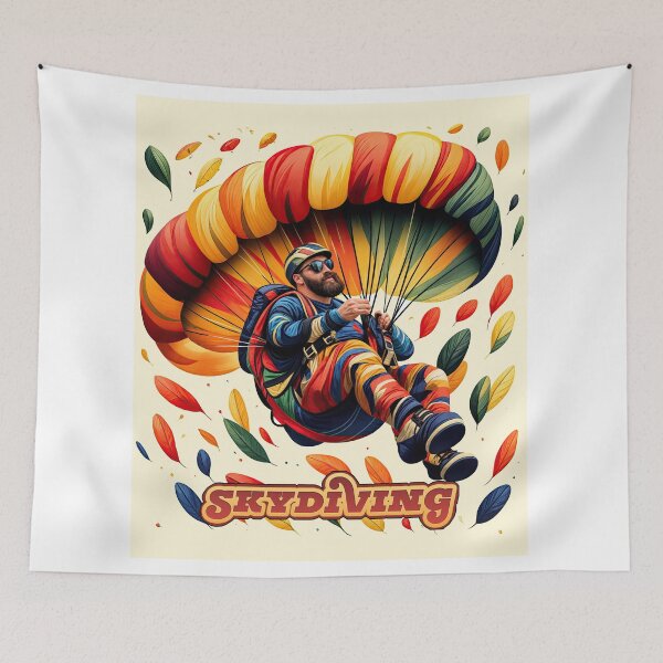 Item preview, Poster Print Wall Art T-Shirt design - Sports: Skydiving designed and sold by ForeverPrintsOK.