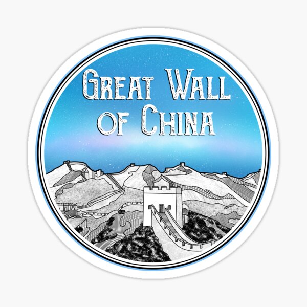 Aperçu de l'œuvre La grande muraille de Chine créée et vendue par ekpatterns.