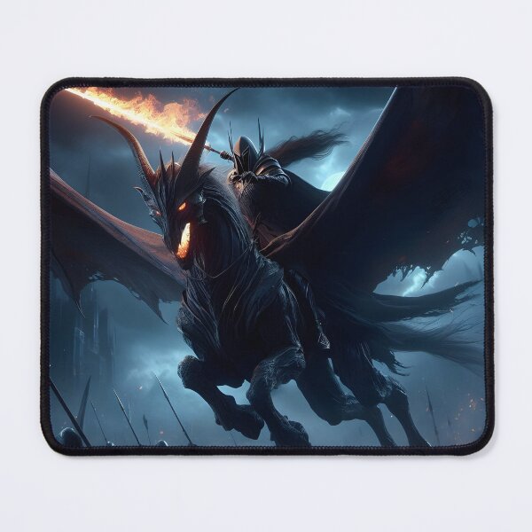 Item preview, Winged Dark Warrior Knight designed and sold by GalleryBrisArt.