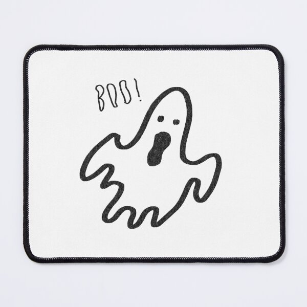 Item preview, Black boo ghost | Halloween stickers  designed and sold by ChintaChatin.