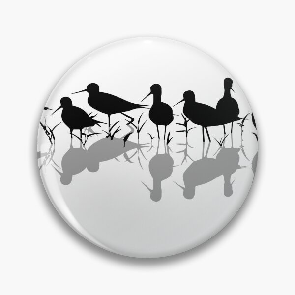 Item preview, Waders in Marsh Silhouette designed and sold by Hadrianwild.