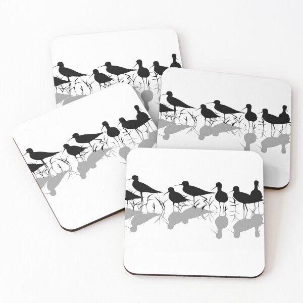 Item preview, Waders in Marsh Silhouette designed and sold by Hadrianwild.