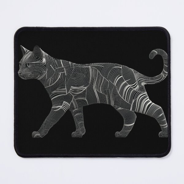 Item preview, The black cat designed and sold by Kitzzeh.