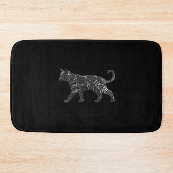 Item preview, The black cat designed and sold by Kitzzeh.