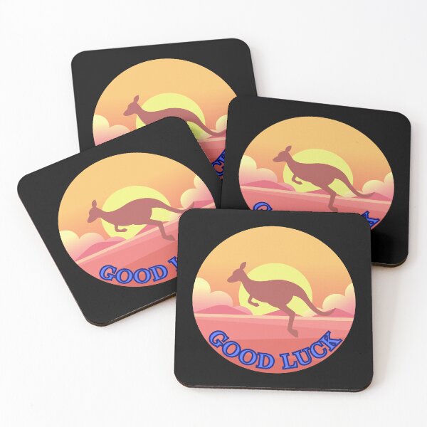 Item preview, Good Luck Kangaroo Journey Through the Desert Mr.Lipsky designed and sold by Mr-Lipsky.