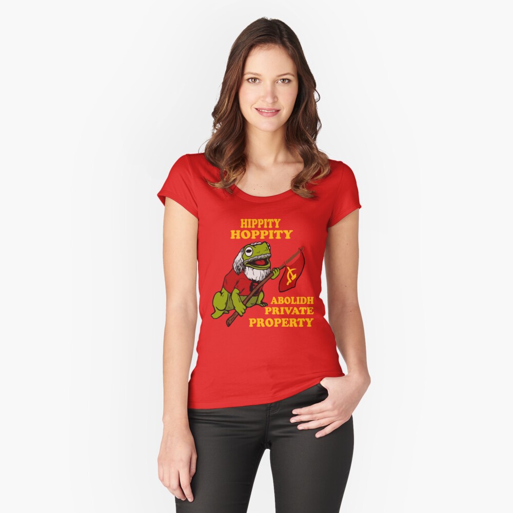 Vista previa del artículo con la obra «Camiseta entallada de cuello ancho», diseñado y vendido por aogada.