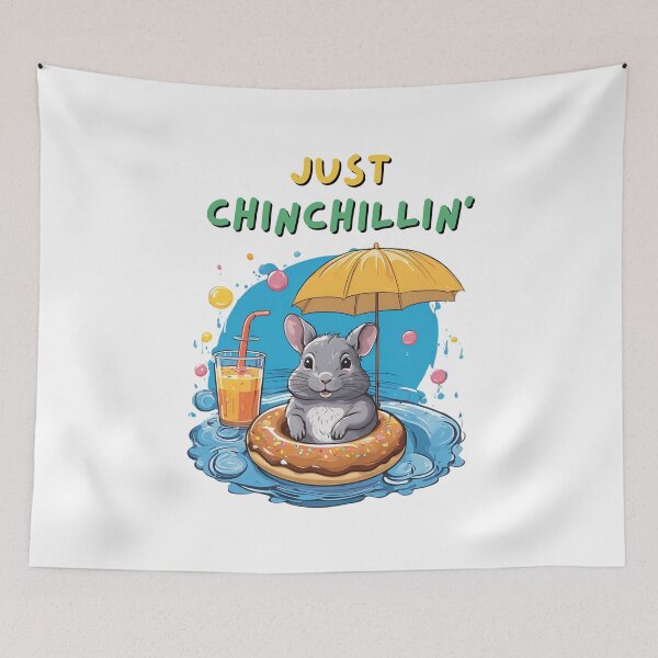 Item preview, JUST CHINCHILLIN' designed and sold by cami gallo.