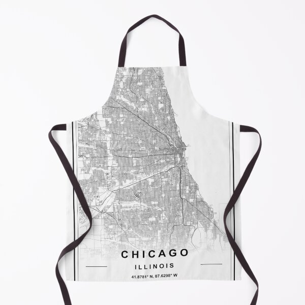 Item preview, Chicago City Map designed and sold by SHAMPAIN-ART-CO.