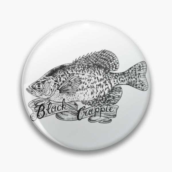 Item preview, Black Crappie (Pomoxis nigromaculatus) designed and sold by UnderfootStudio.