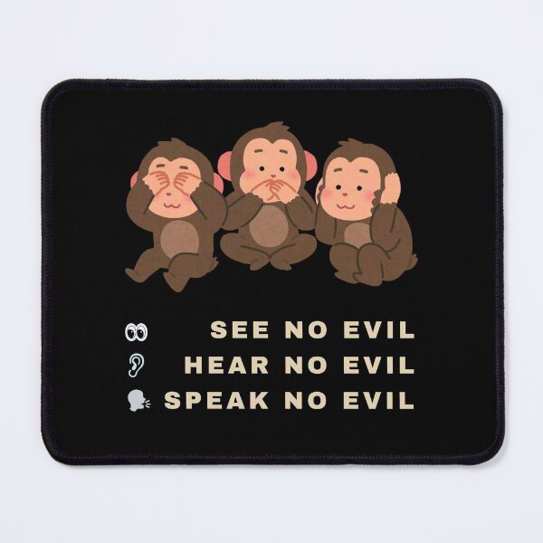 Item preview, The Three Wise Monkeys designed and sold by fev-rocks.
