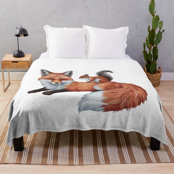 Item preview, Forest Companions, A Fox and Squirrel in Harmony designed and sold by MAR1RJD.