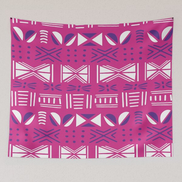 Item preview, African mud cloth Bogolan design designed and sold by Wolagno.