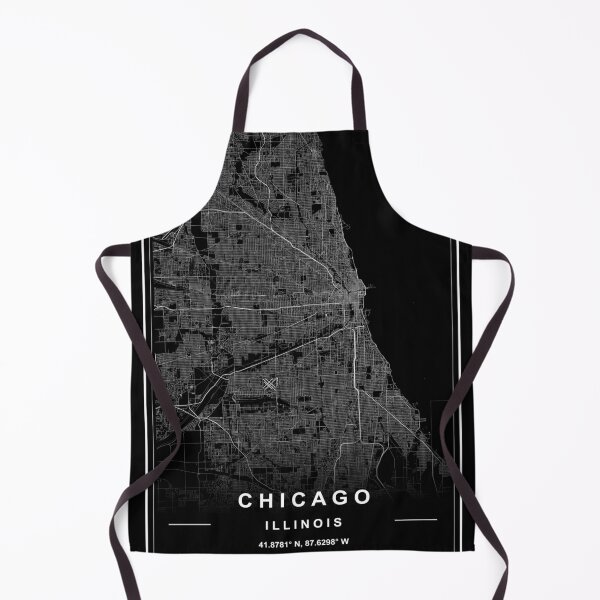 Item preview, Chicago City Map designed and sold by SHAMPAIN-ART-CO.