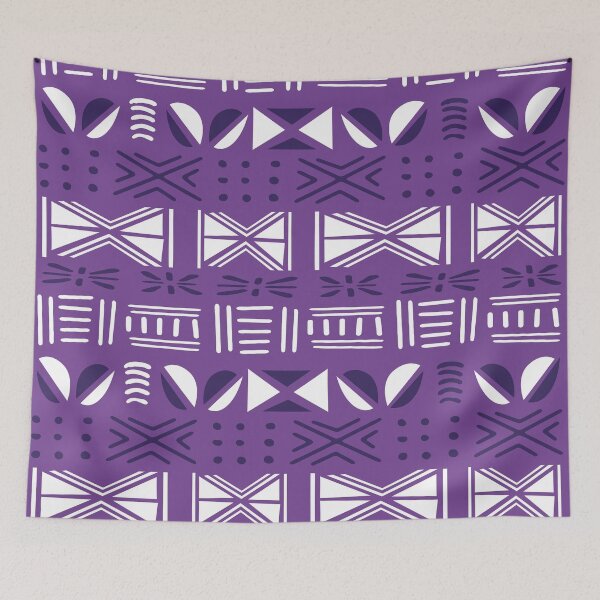 Item preview, African mud cloth Bogolan design designed and sold by Wolagno.