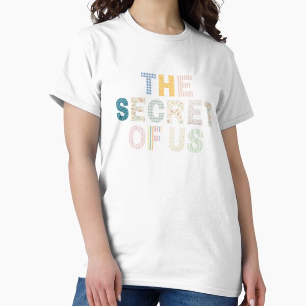 Item preview, the secret of us fabric text designed and sold by takeruthtothelakes.