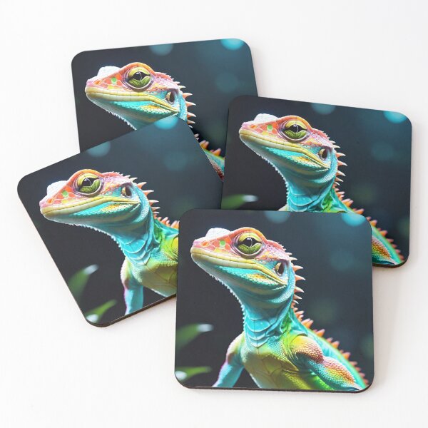 Item preview, A Vividly Colored Reptile designed and sold by masabo.