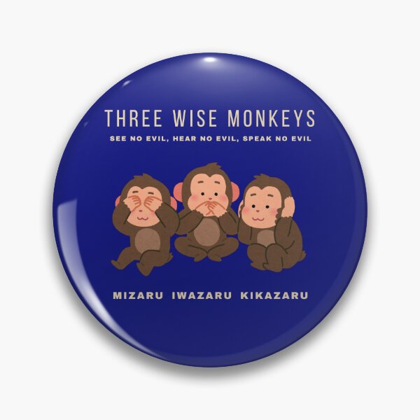 Item preview, Three Wise Monkeys designed and sold by fev-rocks.