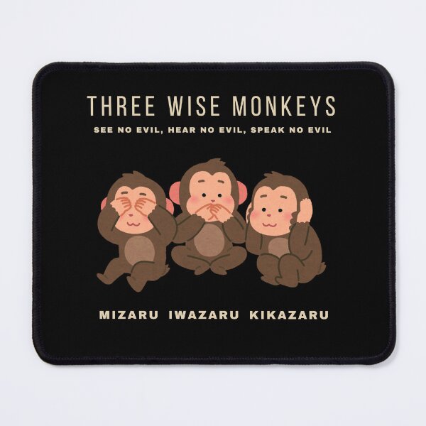 Item preview, Three Wise Monkeys designed and sold by fev-rocks.