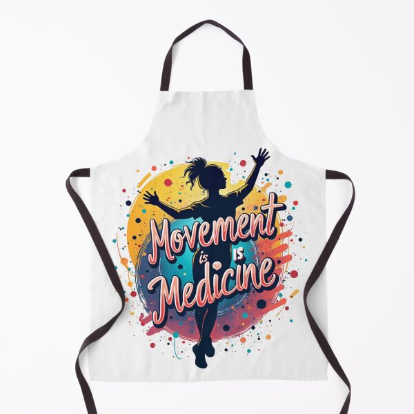 Item preview, Movement Is Medicine Funny Gift For Physiotherapists designed and sold by UniqueDuoDesign.