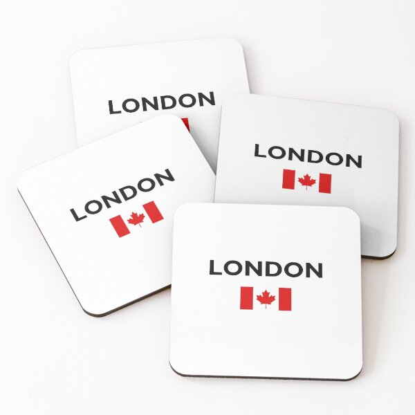 Item preview, London Canada Canadian Flag Light-Color designed and sold by TinyStarCanada.