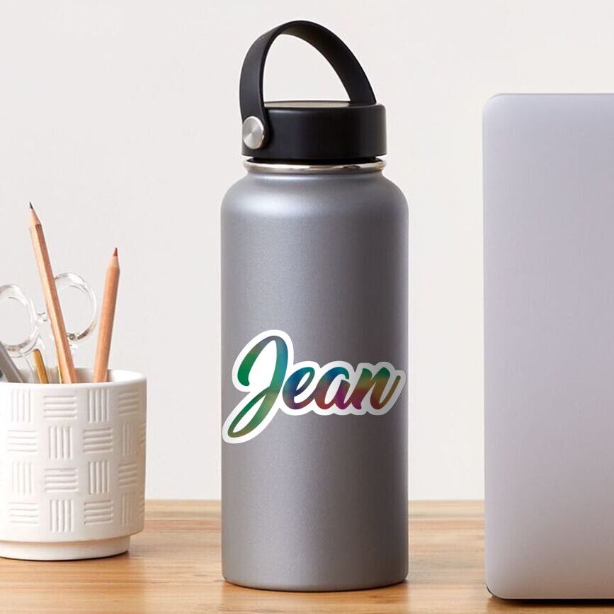 "Jean" Sticker by xRadicalRainbow Redbubble