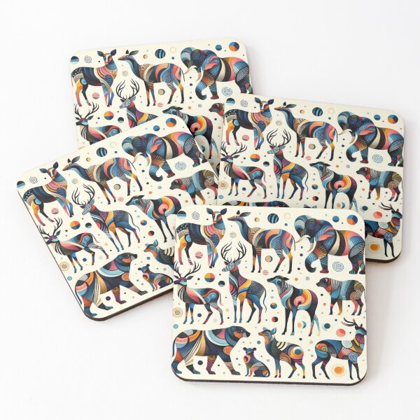 Item preview, The Abstract animals zoo designed and sold by Joe121.