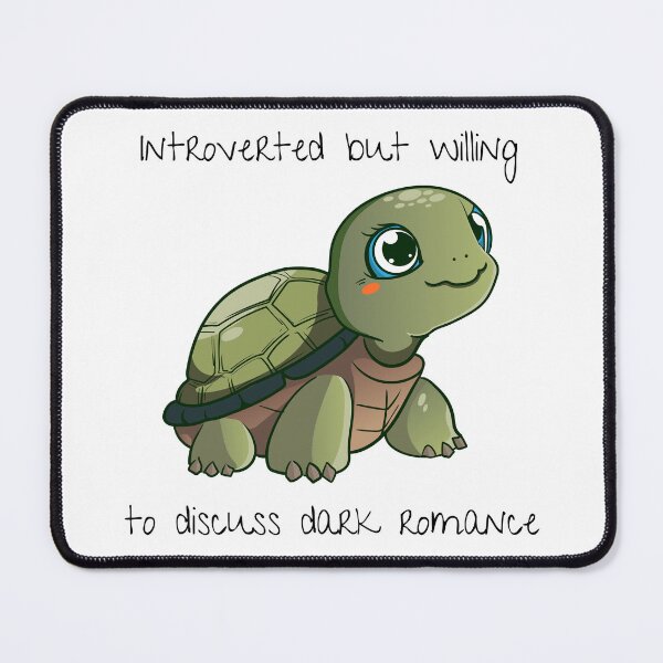 Item preview, Introverted but willing to discuss dark romance designed and sold by chelseahill712.