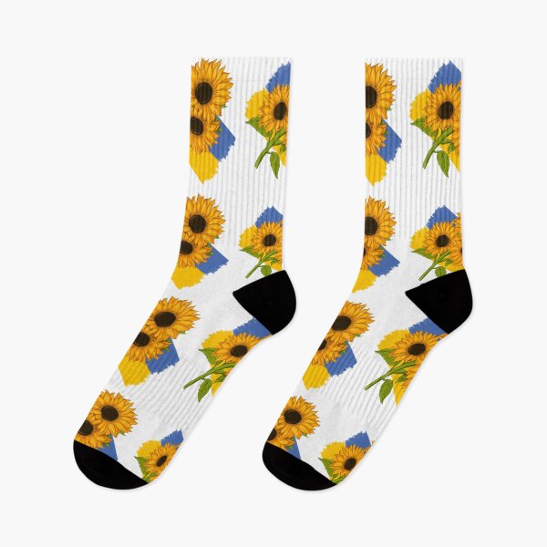 Item preview, Sunflowers and Ukrainian flag designed and sold by Maryart8.