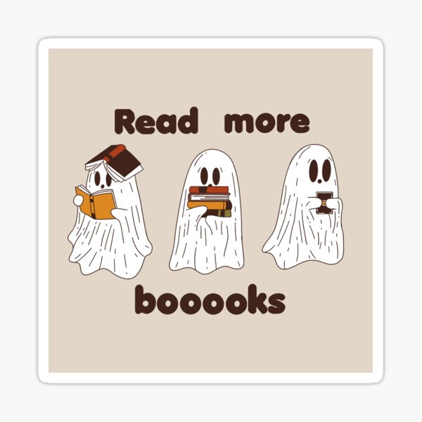 Read More Booooks Print Sticker