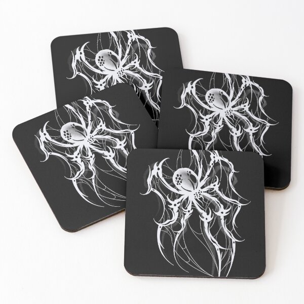 Item preview, Large dark white spider designed and sold by 7Delamancha.