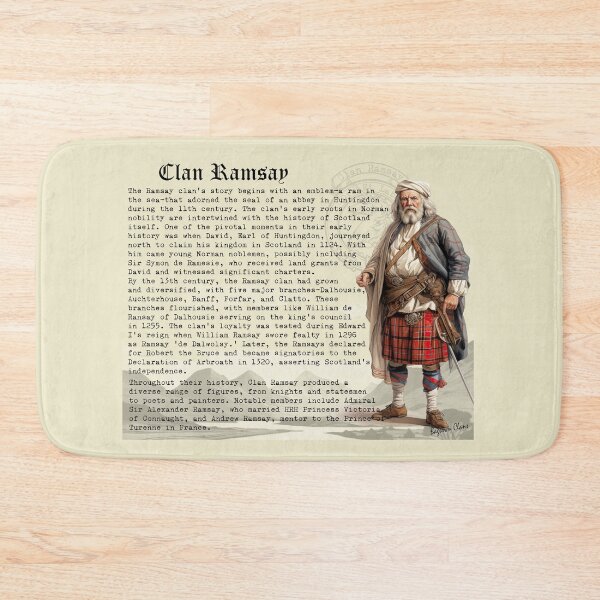 Item preview, Ramsay Scottish Clan History  designed and sold by BagTown Clans.