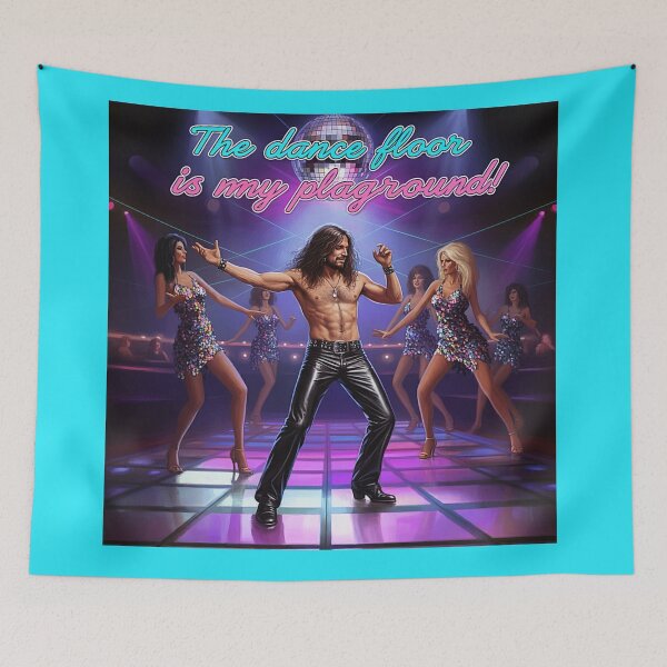 Item preview, Dance Floor Is My Playground - Entertaining Ladies - Aqua designed and sold by JLEmporium.
