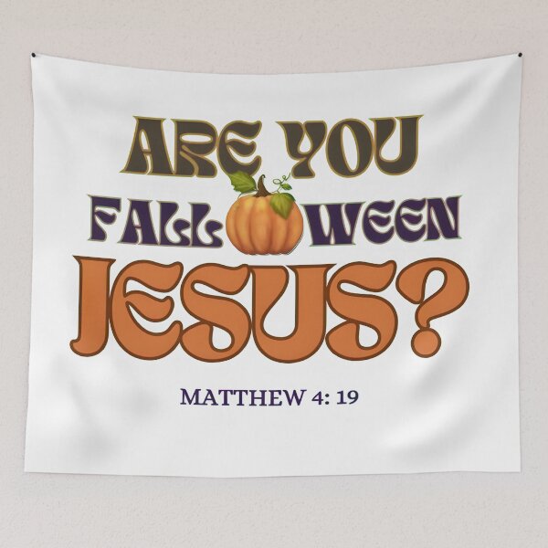 Item preview, Following Jesus - Halloween & Fall Funny Quote designed and sold by goshoppa.