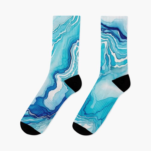 Item preview, Ocean Waves Geode Pattern designed and sold by BirdsnStuff.