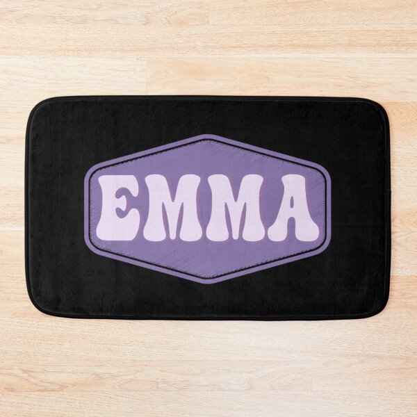 Artikelvorschau, EMMA Personalisierter Name Geburtstagsschild Familienname EMMA Mädchen Benutzerdefinierter Name Vorname Nachname entworfen und verkauft von HalloweenGift.