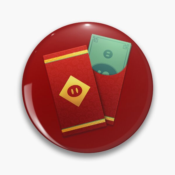 Item preview, Red packet envelope New Year Sticker designed and sold by The1969Studio.