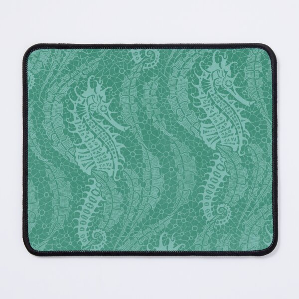 Item preview, Art Nouveau Seahorses Lace Pattern designed and sold by newnouveau.