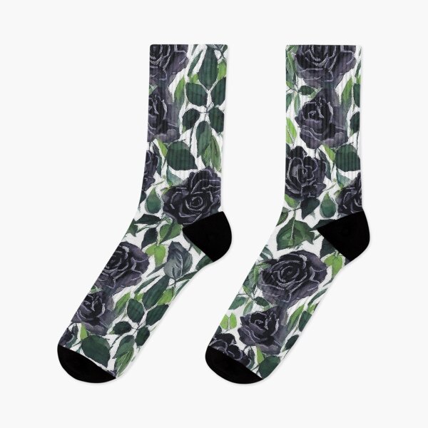 Item preview, Floral pattern. Black roses.Field of flowers. designed and sold by MagelliShop.
