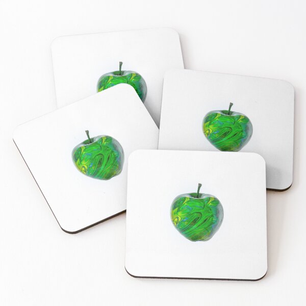 Item preview, Acrylic-Poured Fruits - Apple designed and sold by Alexei Quintero Photography.