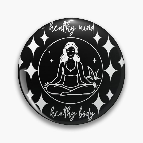 Item preview, healthy mind healthy body simple design designed and sold by annacreativ3.
