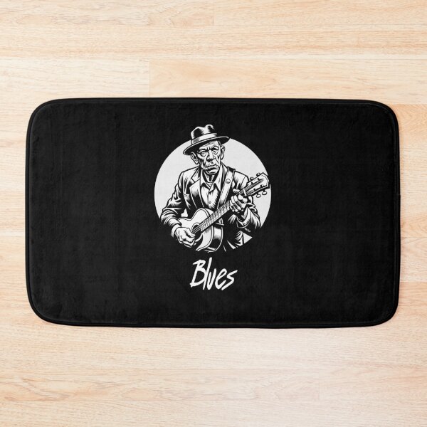 Item preview, Bluesman - Black and white designed and sold by Playa Angel.