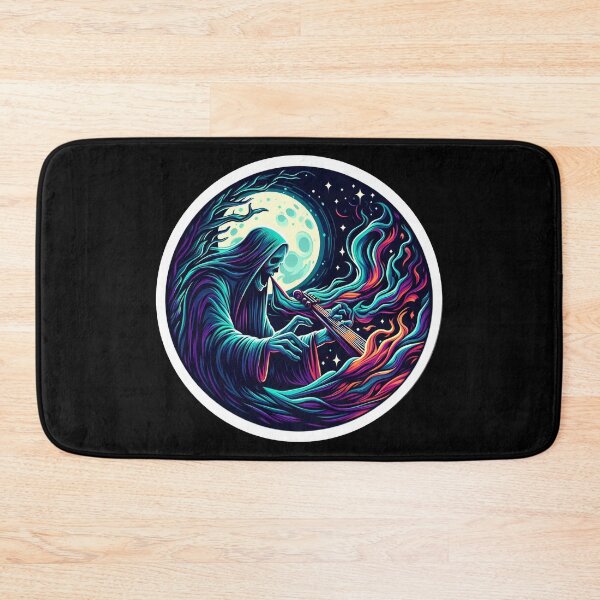Item preview, The Ethereal Melody: A Ghostly Musician in the Moonlight designed and sold by Mechanical-Artt.