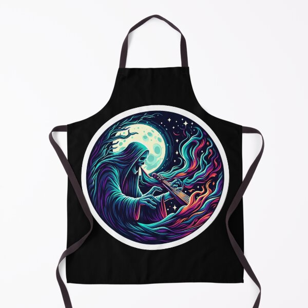 Item preview, The Ethereal Melody: A Ghostly Musician in the Moonlight designed and sold by Mechanical-Artt.