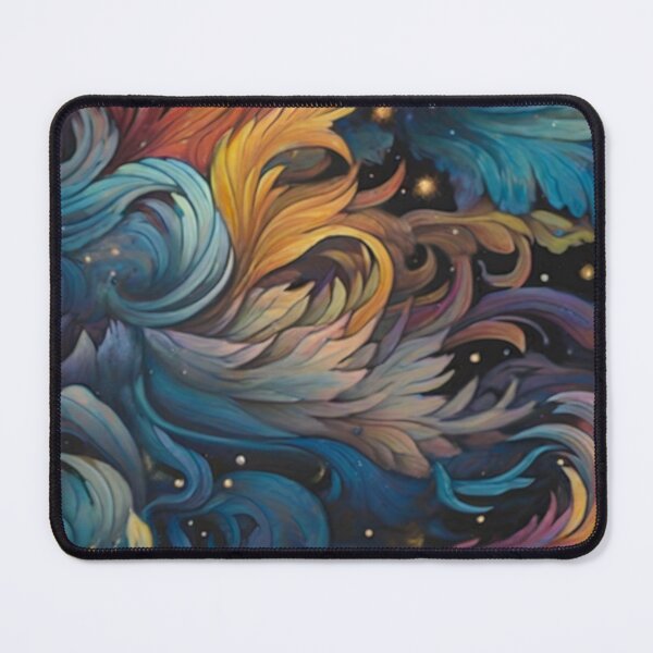 Item preview, Blue and Yellow Cosmic Radiance designed and sold by BirdsnStuff.
