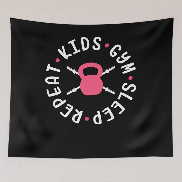 Item preview, MOM Strong - Funny Yoga Fitness T-Shirt Mother's Day designed and sold by 14thFloor.