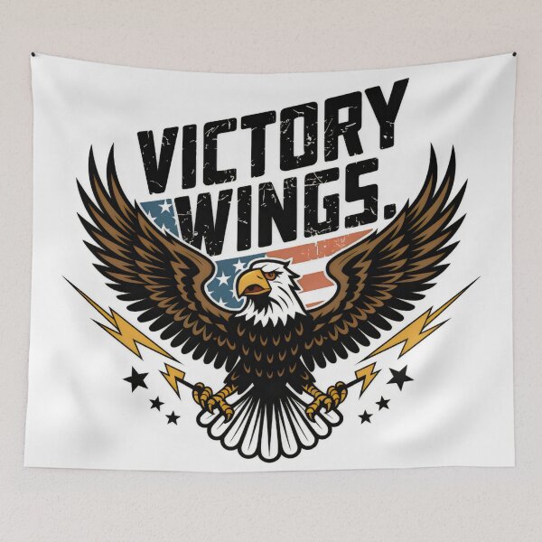 Item preview, Vintage WW2 Aircraft Nose Art - Victory Wings designed and sold by zarshirts.